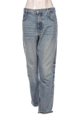 Blugi de femei Zara, Mărime XL, Culoare Albastru, Preț 110,23 Lei, #136999093