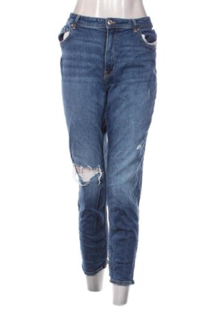 Damskie jeansy Bershka, Rozmiar M, Kolor Niebieski, Cena 56,99 zł, #137006926