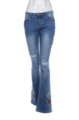 Blugi de femei Desigual, Mărime L, Culoare Albastru, Preț 300,09 Lei, #137008917