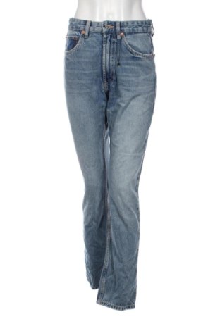 Damskie jeansy Zara, Rozmiar M, Kolor Niebieski, Cena 77,99 zł, #137010805