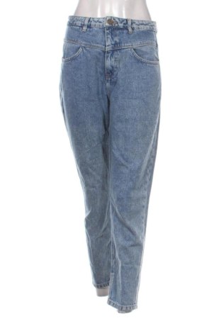 Blugi de femei Stradivarius, Mărime M, Culoare Albastru, Preț 72,99 Lei, #136971868