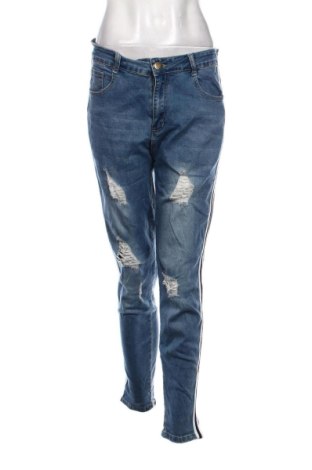 Damskie jeansy SHEIN, Rozmiar L, Kolor Niebieski, Cena 59,99 zł, #136996194