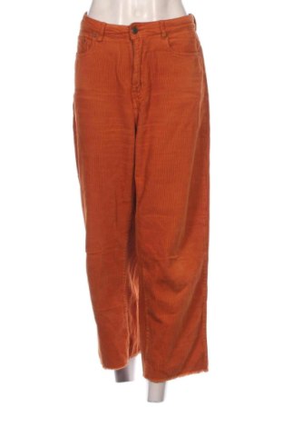 Pantaloni de velvet de femei Vero Moda, Mărime M, Culoare Portocaliu, Preț 41,99 Lei, #137004517