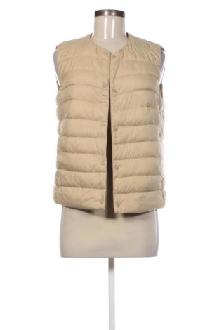 Дамски елек Uniqlo, Размер S, Цвят Бежов, Цена 24,19 €, #137024587