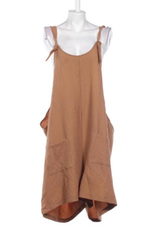 Дамски къс гащеризон SHEIN, Размер 5XL, Цвят Кафяв, Цена 13,29 €, #136923332
