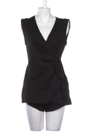 Dámská krátka kombinéza  Zara, Veľkosť M, Farba Čierna, Cena  16,95 €, #136925390