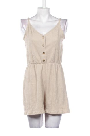 Damski krótki kombinezon H&M, Rozmiar L, Kolor Beżowy, Cena 61,99 zł, #136950836