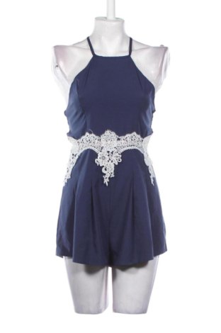 Salopetă scurtă de damă Unbranded, Mărime M, Culoare Albastru, Preț 65,18 Lei, #136970524