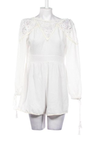 Women's short jumpsuit Unbranded, Μέγεθος M, Χρώμα Λευκό, Τιμή 12,00 €, #136976626