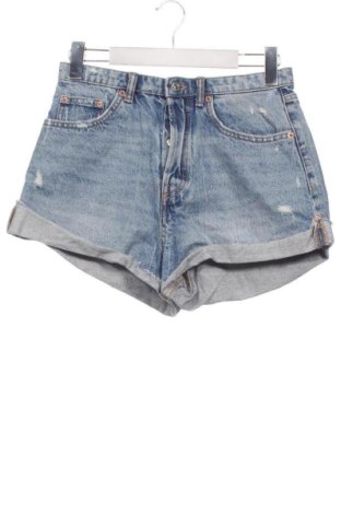 Pantaloni scurți de femei Zara, Mărime M, Culoare Albastru, Preț 66,99 Lei, #136920109