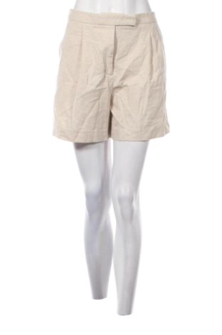 Pantaloni scurți de femei Zara, Mărime XL, Culoare Bej, Preț 48,99 Lei, #136926086