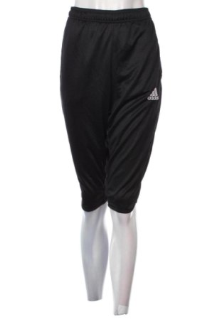 Γυναικείο κοντό παντελόνι Adidas, Μέγεθος L, Χρώμα Μαύρο, Τιμή 16,99 €, #136933669