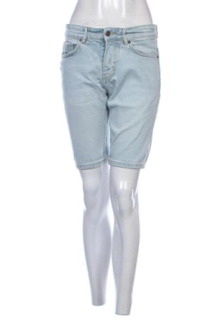 Pantaloni scurți de femei Pull&Bear, Mărime M, Culoare Albastru, Preț 57,74 Lei, #136968136