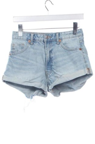 Damskie szorty Zara, Rozmiar S, Kolor Niebieski, Cena 36,34 zł, #136979694