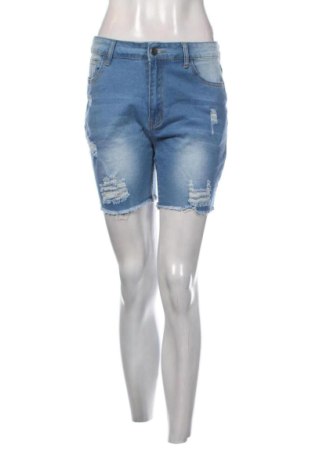 Pantaloni scurți de femei SHEIN, Mărime L, Culoare Albastru, Preț 45,99 Lei, #136998283