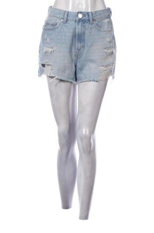 Pantaloni scurți de femei Fb Sister, Mărime M, Culoare Albastru, Preț 42,99 Lei, #137003652