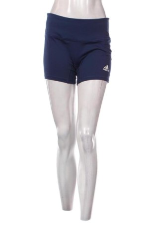 Pantaloni scurți de femei Adidas, Mărime L, Culoare Albastru, Preț 73,99 Lei, #137024088