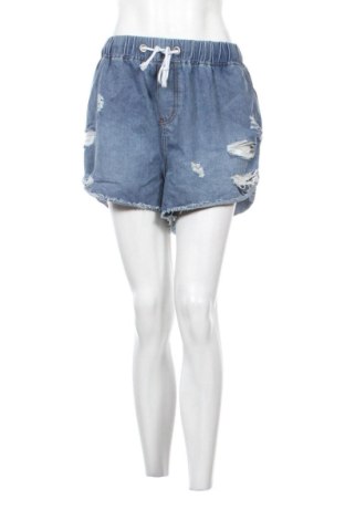Pantaloni scurți de femei SHEIN, Mărime XXL, Culoare Albastru, Preț 52,49 Lei, #137029249
