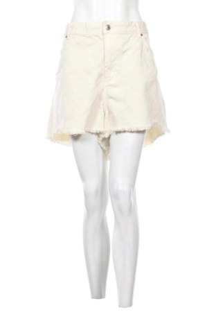Pantaloni scurți de femei Primark, Mărime XXL, Culoare Ecru, Preț 41,99 Lei, #137029315