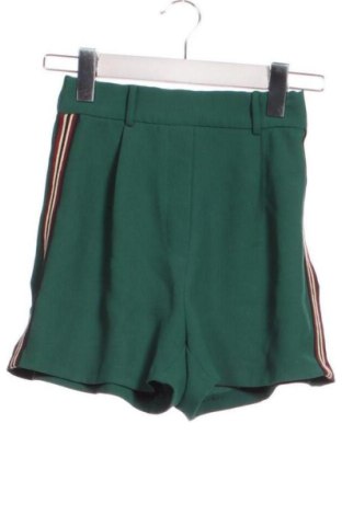 Pantaloni scurți de femei Bershka, Mărime XXS, Culoare Verde, Preț 46,92 Lei, #136926627
