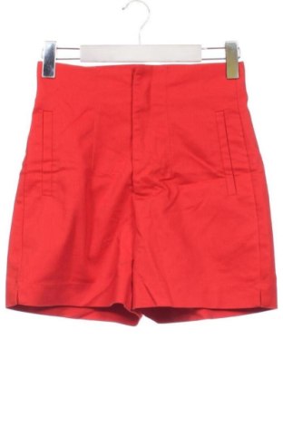 Pantaloni scurți de femei Stradivarius, Mărime S, Culoare Roșu, Preț 55,45 Lei, #136968320