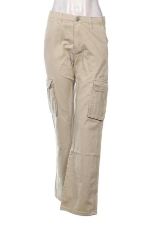 Pantaloni de femei Pull&Bear, Mărime S, Culoare Bej, Preț 99,99 Lei, #136919623