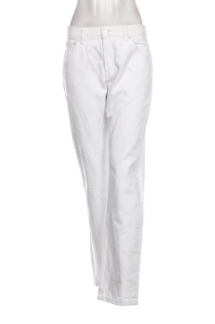 Damskie spodnie Pull&Bear, Rozmiar M, Kolor Biały, Cena 105,99 zł, #136920643