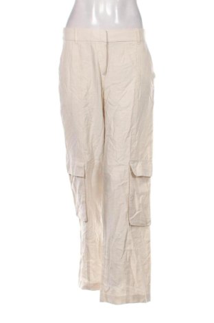 Pantaloni de femei H&M, Mărime M, Culoare Bej, Preț 78,99 Lei, #136928646