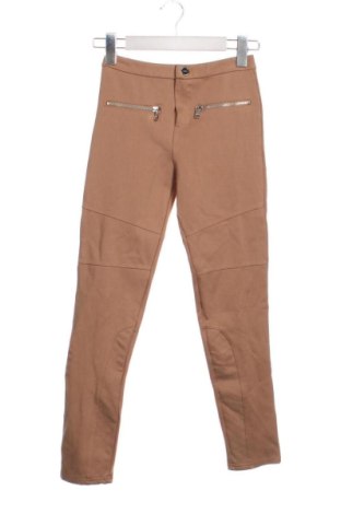 Damenhose Bershka, Größe XXS, Farbe Beige, Preis 9,78 €, #136930783
