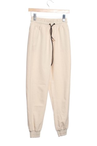 Damskie spodnie Zara, Rozmiar XS, Kolor Beżowy, Cena 200,41 zł, #136932129