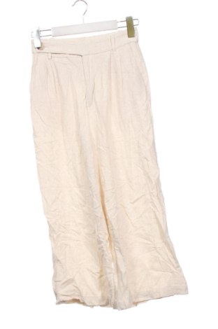 Damenhose Stradivarius, Größe XS, Farbe Ecru, Preis 13,99 €, #136932997