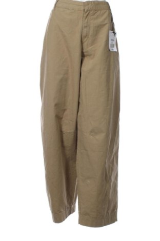 Pantaloni de femei Bershka, Mărime XL, Culoare Verde, Preț 128,99 Lei, #136943277