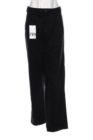 Damskie spodnie Zara, Rozmiar XL, Kolor Czarny, Cena 155,40 zł, #136949552