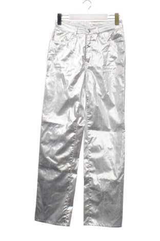 Pantaloni de femei H&M, Mărime XS, Culoare Argintiu, Preț 55,45 Lei, #136972151