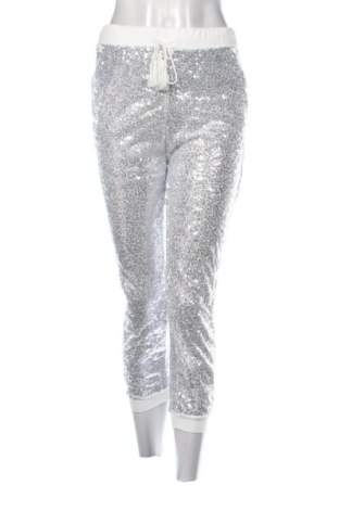 Damskie spodnie Unbranded, Rozmiar M, Kolor Srebrzysty, Cena 53,58 zł, #136974508