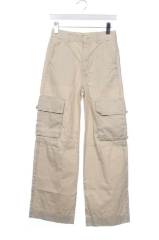 Дамски панталон Monki, Размер XS, Цвят Бежов, Цена 8,96 €, #136976435