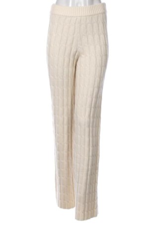 Pantaloni de femei LEZU, Mărime M, Culoare Ecru, Preț 391,99 Lei, #136977834