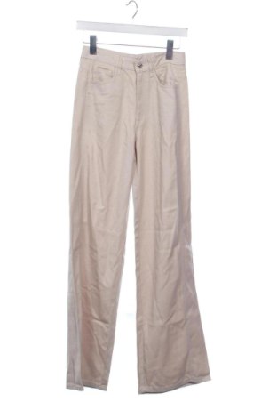 Damskie spodnie Zara, Rozmiar XS, Kolor Beżowy, Cena 122,77 zł, #137000427