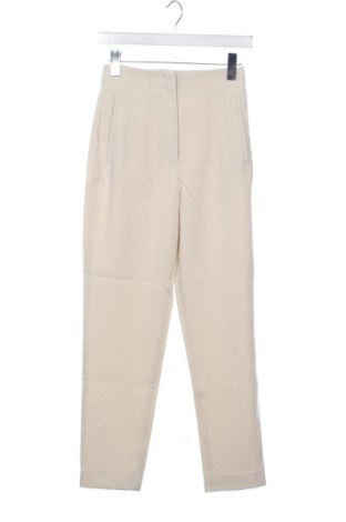 Damskie spodnie Zara, Rozmiar XS, Kolor Beżowy, Cena 63,50 zł, #137004738