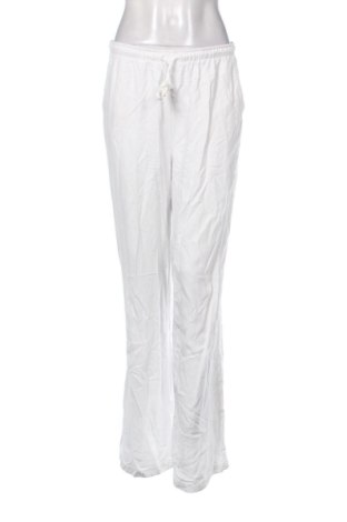 Pantaloni de femei Stradivarius, Mărime M, Culoare Alb, Preț 62,99 Lei, #137017480