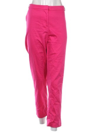 Damskie spodnie Laura Torelli, Rozmiar XXL, Kolor Różowy, Cena 69,99 zł, #137018800