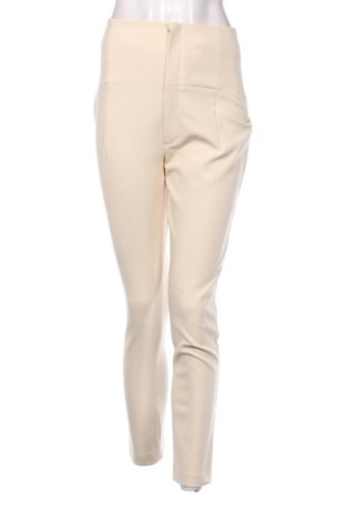 Damskie spodnie Zara, Rozmiar S, Kolor ecru, Cena 59,27 zł, #137048571