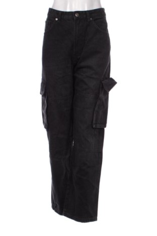 Pantaloni de femei Bershka, Mărime L, Culoare Negru, Preț 71,99 Lei, #136960608