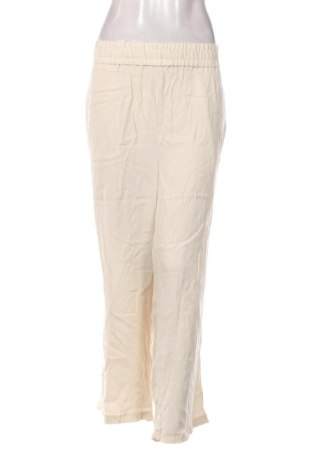 Damskie spodnie H&M, Rozmiar XL, Kolor ecru, Cena 112,53 zł, #136948267