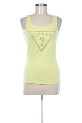 Γυναικείο αμάνικο μπλουζάκι Guess, Μέγεθος L, Χρώμα Κίτρινο, Τιμή 32,78 €, #136988633