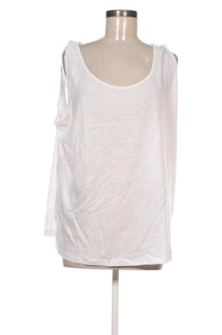 Γυναικείο αμάνικο μπλουζάκι Unbranded, Μέγεθος 3XL, Χρώμα Λευκό, Τιμή 10,99 €, #137052045