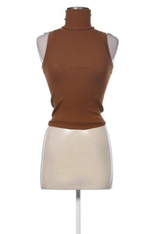 Дамски пуловер Zara, Размер XS, Цвят Кафяв, Цена 24,45 €, #136777847