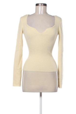 Pulover de femei H&M, Mărime M, Culoare Ecru, Preț 72,99 Lei, #136930918