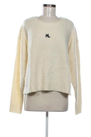 Дамски пуловер Karl Lagerfeld, Размер XXL, Цвят Екрю, Цена 158,50 €, #136976127