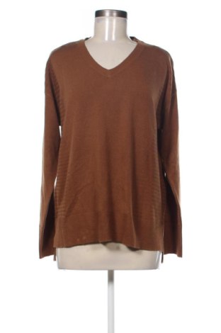 Damski sweter Adagio, Rozmiar L, Kolor Brązowy, Cena 21,17 zł, #136981032